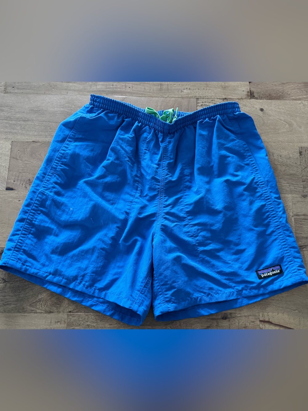 Patagonia Men’s Blue Volley/Swim Shorts sporty royal blue sz XS
